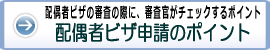 配偶者ビザの審査の際に入国審査官がチェックするポイント